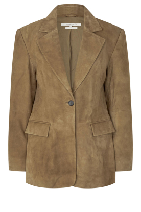 Second Female |  Suede jacket Suellen | camel 