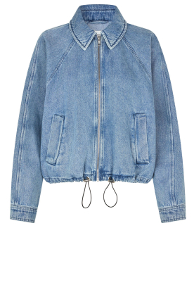 Second Female |  Denim bomber jacket Rio | blue 