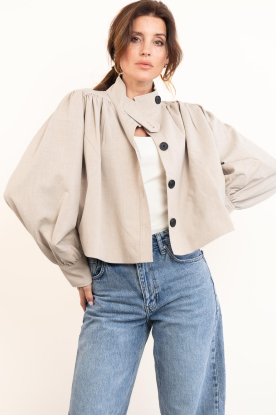 Second Female | Blouse/jasje Zoie | beige 