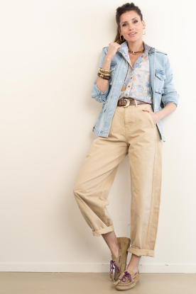 Look Cotton boxy blouse Pua