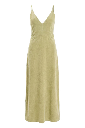 Speezys |  Terry maxi dress Mara | green 