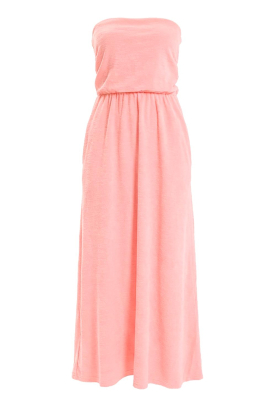 Speezys |  Terry strapless maxi dress Fien | pink 