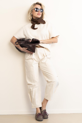 IRO |  High waist pants Jadou | beige 