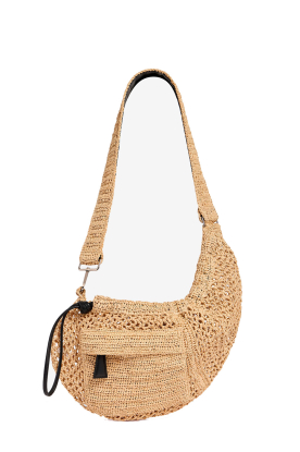IRO |  Raffia bag Laura | camel 
