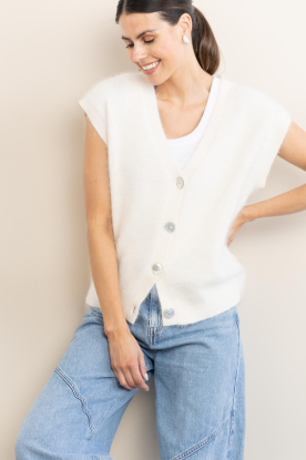 March23 | Angora vest Idendity | naturel 