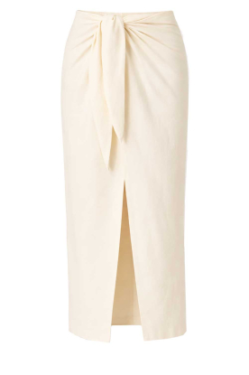 March23 |  Viscose blend maxi-skirt Luminous | natural  