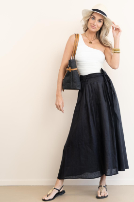 Look Smocked one-shoulder swimsuit Mrs Absolut