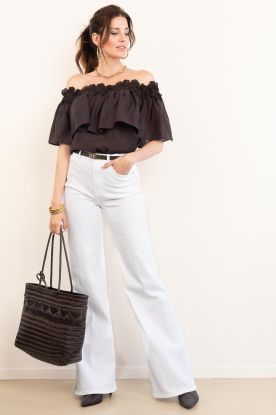 Look Stretch top with lace details Molly