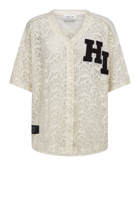 Haute L'Amitié |  Lace baseball blouse Court | natural 