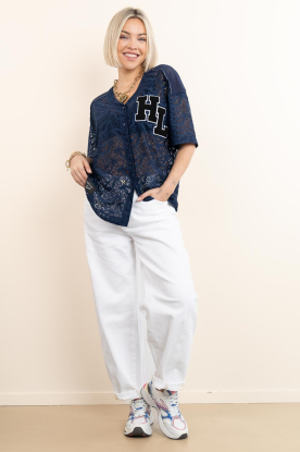 Look Lace baseball blouse Court