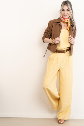 ba&sh |  Trousers Deana | light yellow 