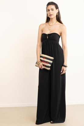 ba&sh | Strapless jumpsuit Jema | zwart 