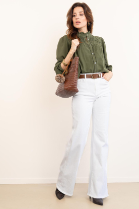Look Blouse with embroidery Gilda