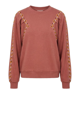 ba&sh |  Sweater with bat sleeves Mesta | pink 