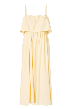 Second Female |  Linen mix dress Aie | yellow 