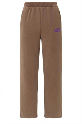 American Vintage |  Soft jogging pants Plizzy | brown 