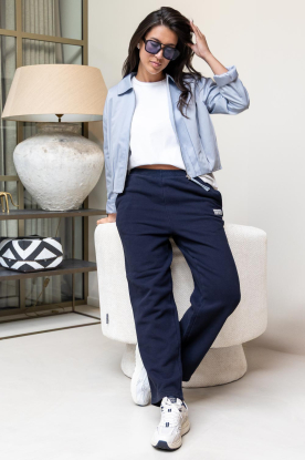American Vintage |  Soft jogging pants Plizzy | blue 