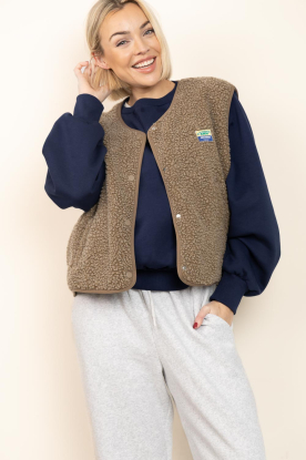 American Vintage |  Teddy waistcoat Hoktown | brown 