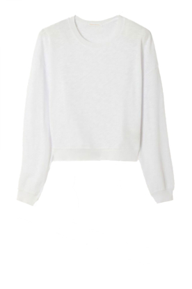 American Vintage | Top met lange mouwen Sonoma | wit 