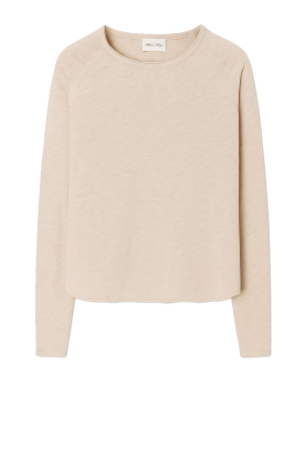 American Vintage |  Basic round neck T-shirt Sonoma | beige 