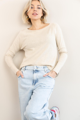 American Vintage |  Basic round neck T-shirt Sonoma | beige 