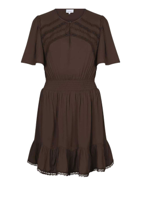 Dante6 |  Mini dress Geroux | brown 