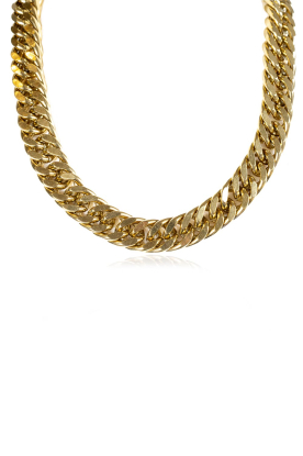 Little Soho |  Bold chain necklace Pleun | gold 