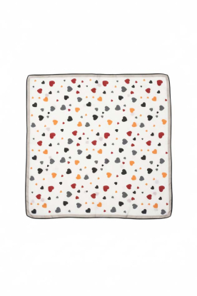 Little Soho |  Shawl with print Loves | multi 