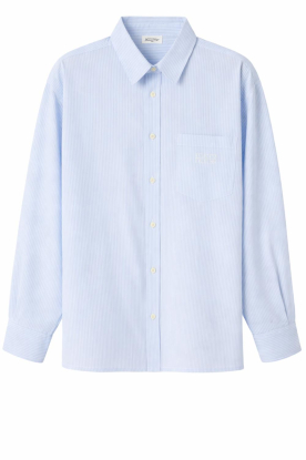 American Vintage |  Pinstripe blouse Eluabir | blue 