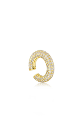 Billion Avenue |  14-carat gold-plated earcuff Kos Diamond | gold 