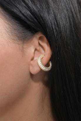 Billion Avenue |  14-carat gold-plated earcuff Bea | gold 