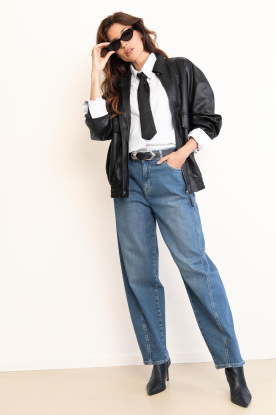 by-bar |  Barrel jeans Begum | blue 