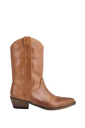 Ivylee Copenhagen |  Leather cowboy boots Tracy | camel 