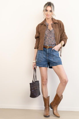 Ivylee Copenhagen |  Leather cowboy boots Tracy | camel 