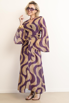 Look Cotton maxi dress with print Josephine