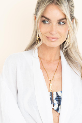 Little Soho |  Necklace with charm Fish | gold 