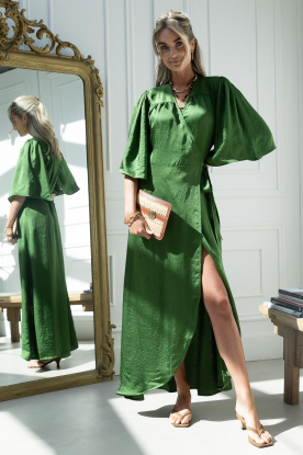 Look Wrap maxi-dress Charlotte