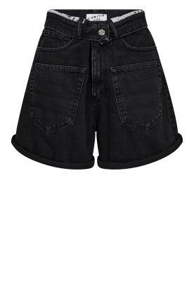 Haute L'Amitié |  Denim short Flip | black 