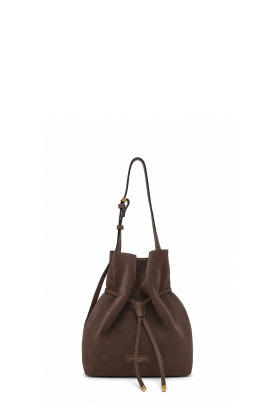 Gianni Chiarini |  Suede handbag Sienna medium | brown 