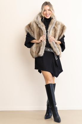 Look Mini dress with puff sleeves Voggy