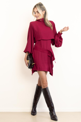 Look Mini dress with puff sleeves Veddy