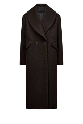 Copenhagen Muse |  Wool blend coat Fouz | brown 