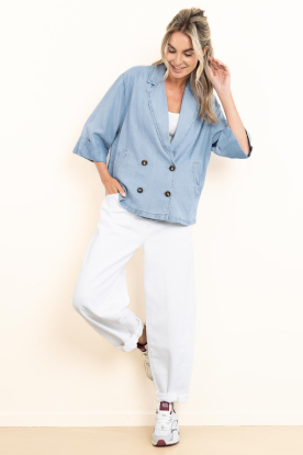 Look Lyocell denim blazer Tilly
