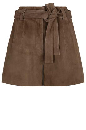 Ibana |  Suède short Sindy | brown 