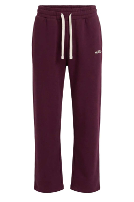 Mercer | Logo sweatpants Signature | bordeaux 