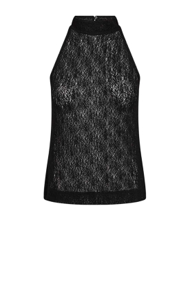 Copenhagen Muse |  See-through halter top Mira | black 