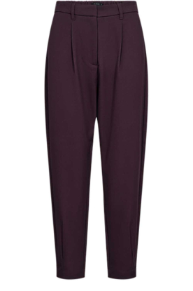 Copenhagen Muse | High waist barrel pantalon Tailor | aubergine 