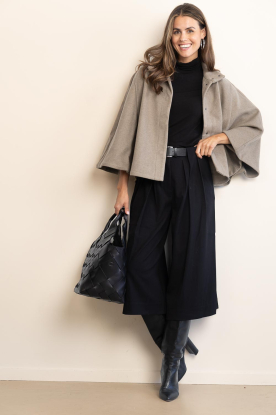 Copenhagen Muse | Bermuda short Tailor | zwart 
