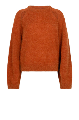 Dante6 |  Soft alpaca sweater Kyoto | orange 