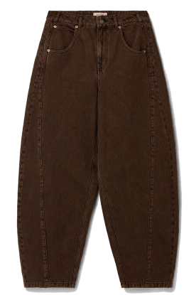Aaiko | Barrel jeans Daley | bruin 